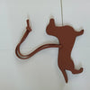 PU Leather Dachshund & Bulldog Keychain