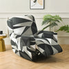 Printed Recliner Cover with Side Pocket — 4-Piece Set