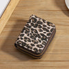 Leopard Print RFID Blocking Compact Wallet