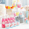 Strawberry Thank You Stickers – 500-Pack for Sealing, Decorating & Gifting