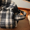 Bolsa Organizadora de Maquillaje a Rayas (Plaid) para Viajes