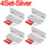 Invisible Magnetic Cabinet Door Catch with Adhesive Mounting