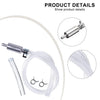 Brake Bleeder Kit with One-Way Check Valve
