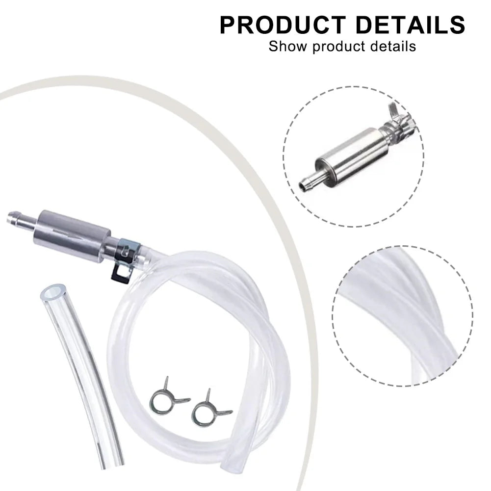 Brake Bleeder Kit with One-Way Check Valve