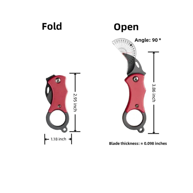 Compact Stainless Steel Pocket Knife