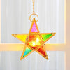 Forged Iron Star Hanging Candlestick