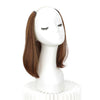 V-Part Synthetic Hairpiece with Invisible Clips