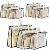 Transparent Dust-Proof Handbag Storage Bag with Hanging Hook