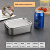 Edelstahl-Bento-Lunchbox mit sicherem Verschluss