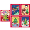 A set of reusable magic water drawing books featuring Christmas and winter scenes for children.