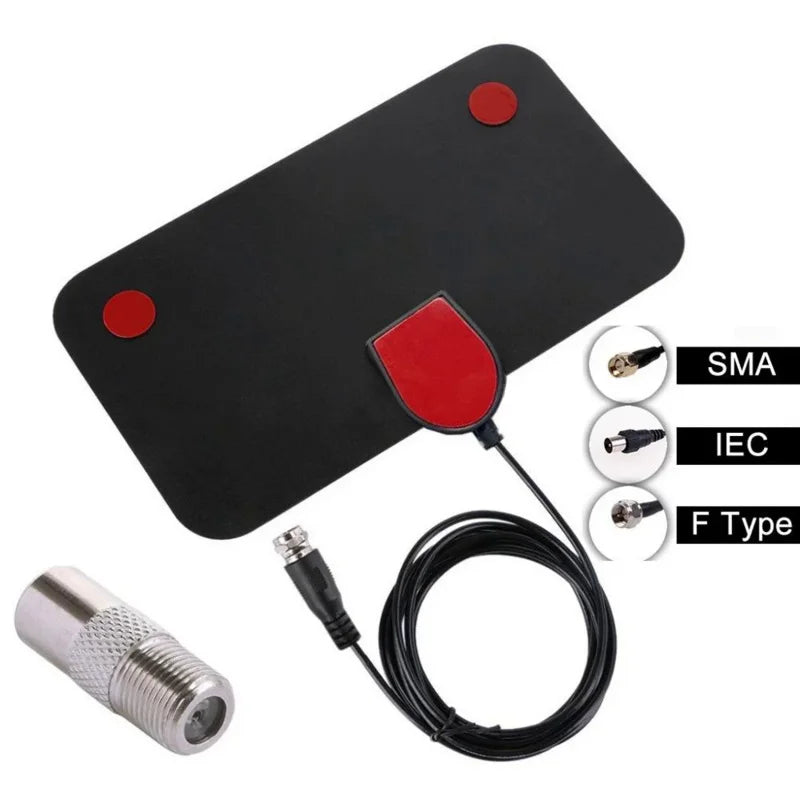 Antena HDTV Interior con Amplificador de Señal