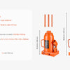 Heavy-Duty Hydraulic Bottle Jack for Trucks, SUVs, and RVs