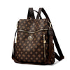 Women's Genuine Leather Backpack with Multiple Pockets