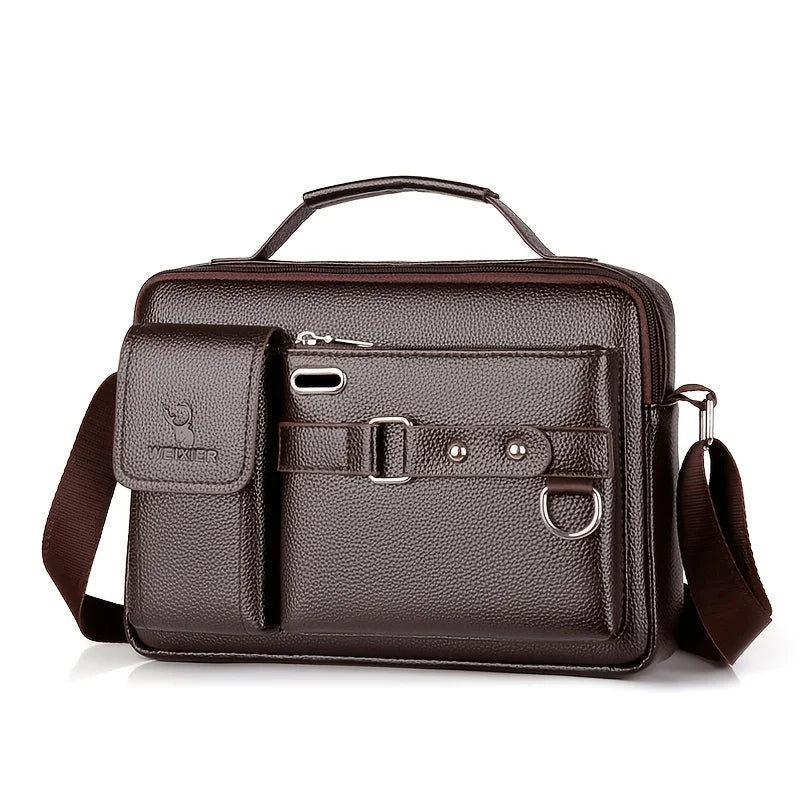 Men's Crossbody Bag with Adjustable Strap