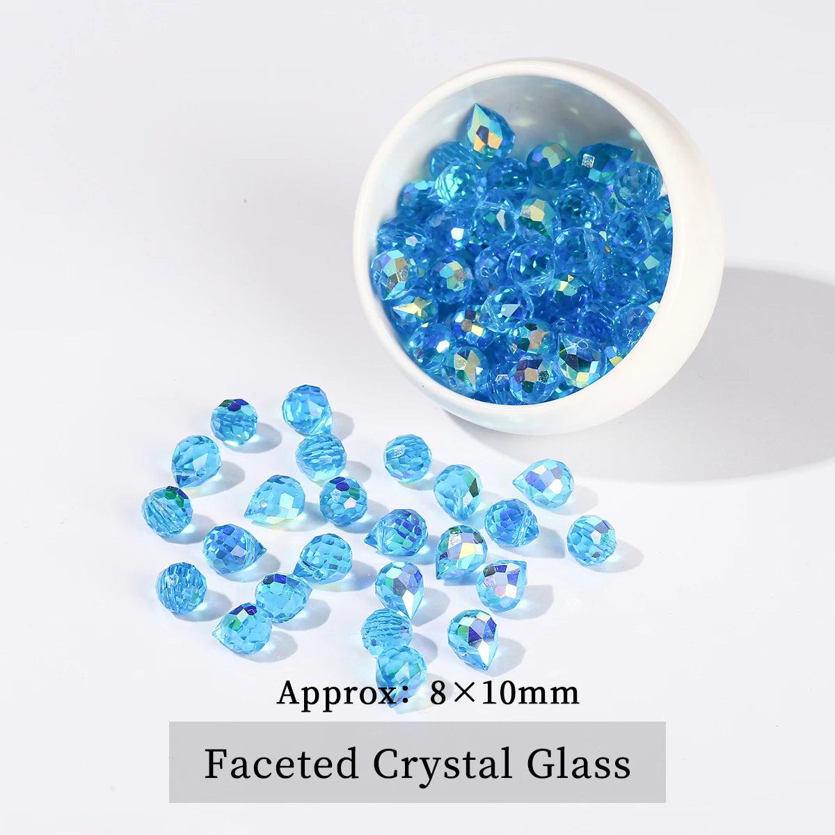Colorful Glass Crystal Beads for Jewelry Making
