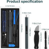 Cordless Electric Screwdriver with LED Light & Type-C Charging