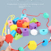 Montessori Wooden Color & Shape Matching Puzzle for Toddlers