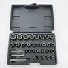 32-Piece Broken Bolt & Screw Extractor Set