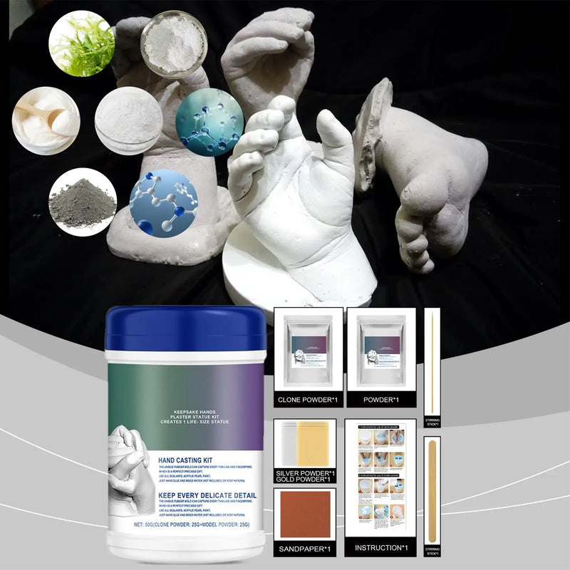 Hand Casting Kit for Couples & Families