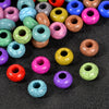 Mixed Rainbow Resin Spacer Beads for Jewelry Making
