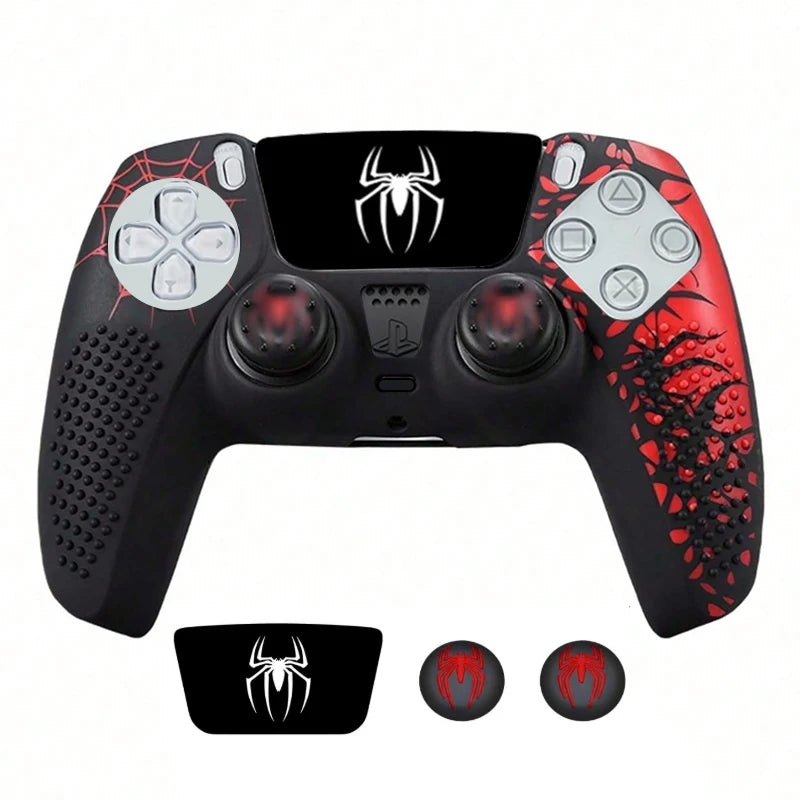 Coque en silicone antidérapante pour manette PS5