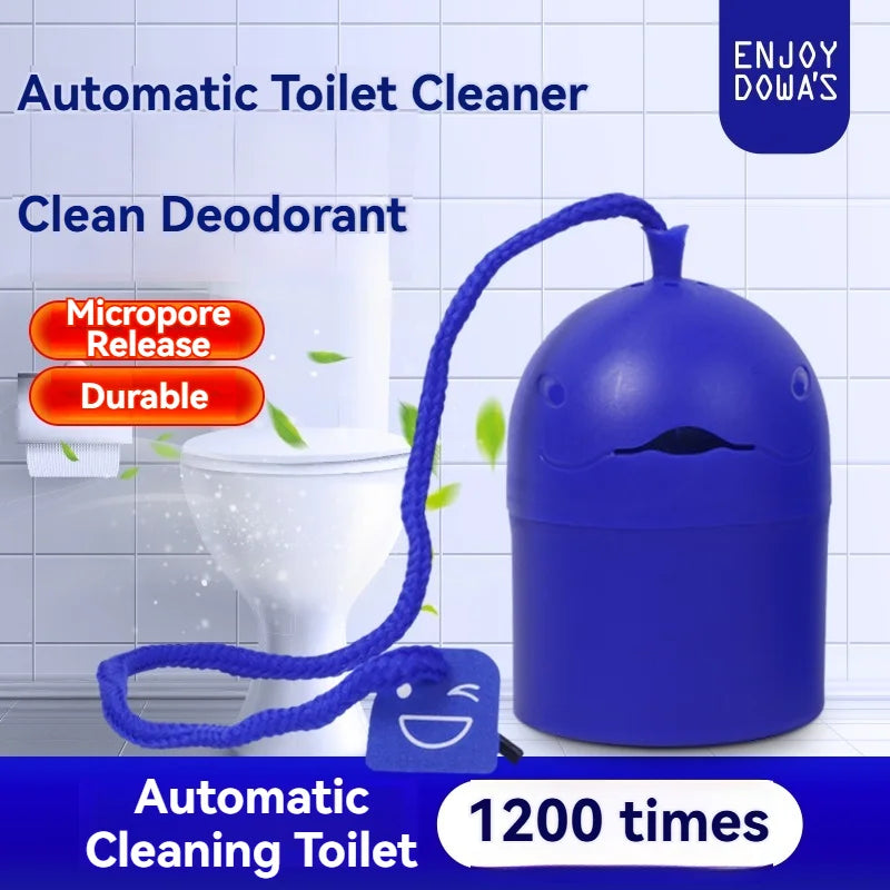 Gel Nettoyant Automatique pour Toilettes en Forme de Baleine