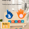 Wooden Finger Counting Math Toy for Kids