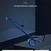 A blue universal wiper booster spring is shown in a scientific perspective, highlighting its high-density spring steel constr