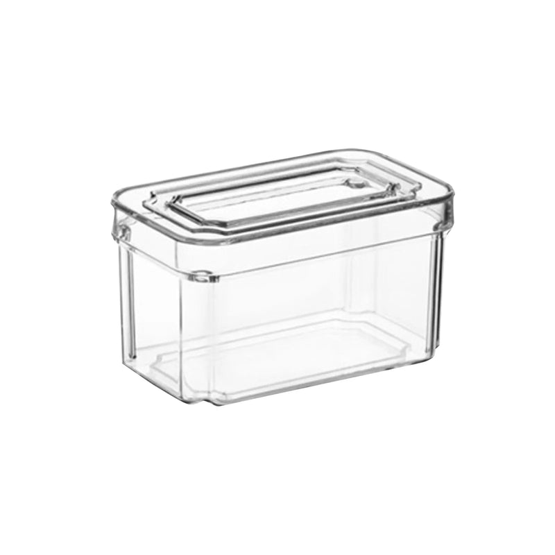 Staplerbarer transparenter Lebensmittelaufbewahrungsbehälter mit Deckel