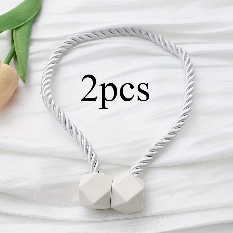 Magnetic Curtain Tiebacks (Set of 2)
