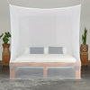Encrypted Mosquito Net with Easy Single Opening