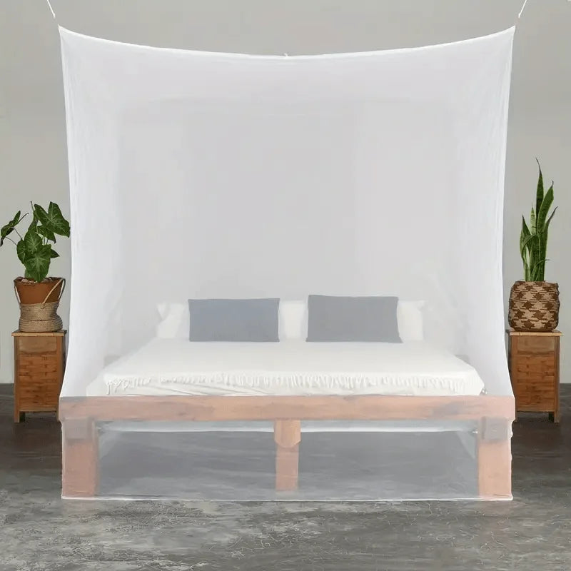 Encrypted Mosquito Net with Easy Single Opening