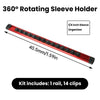 360° Swivel Magnetic Socket Organizer Rack