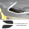 Carbon fiber interior trim piece for Chevrolet Camaro 2016 and newer vehicles.
