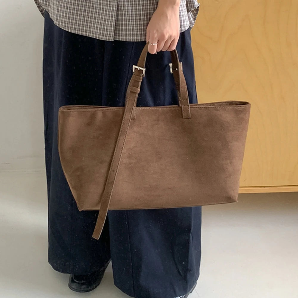 Soft PU Leather Tote Bag for Women – Spacious Everyday Carryall