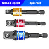 Impact Grade Socket Adapter Extension Set for Drills