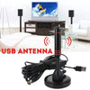 Ultra-Thin Indoor HDTV Antenna with Signal Amplifier