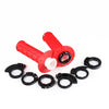 Universal 22mm Lock-On Handlebar Grips for Dirt Bikes & Motorcycles