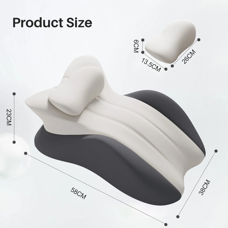 Ergonomic Wedge Pillow with Memory Foam