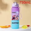 KPOP Demon Hunter 750ml Plastic Water Bottle