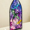 Acrylic Rose Gothic Arch Bookend for Bookshelf Decor