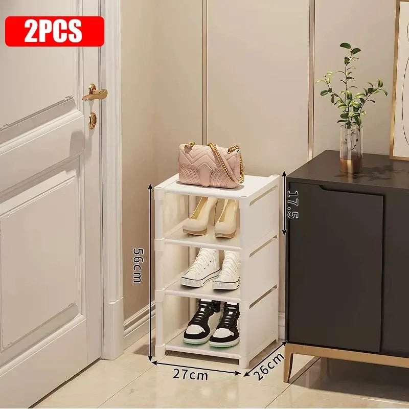 Stackable Fabric Shoe Rack