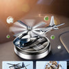 Solar-Powered Rotating Helicopter Car Air Freshener & Decorative Aromatherapy Diffuser