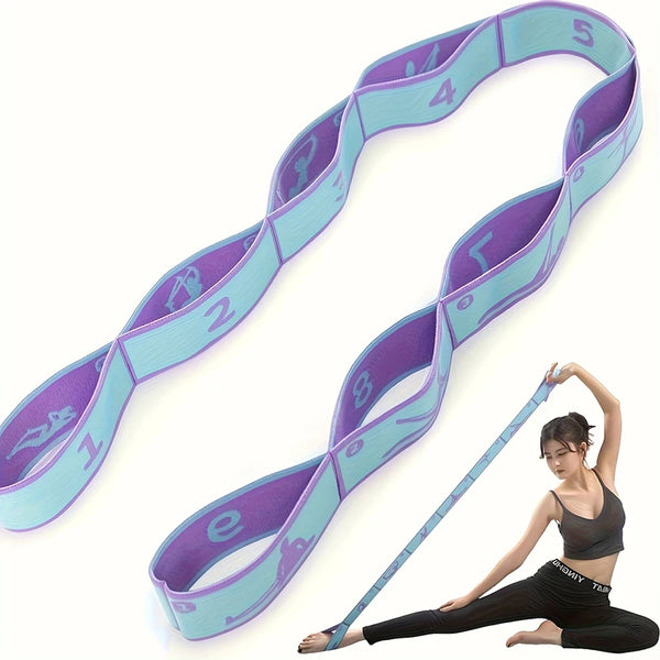 Color-Coded Resistance Bands with Progress Guide