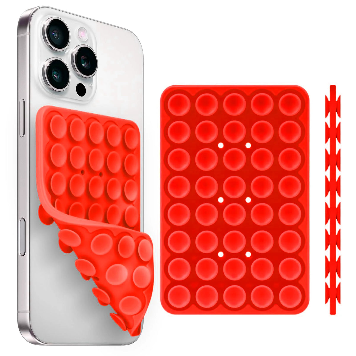 Multifunctional Silicone Suction Cup Phone Holder