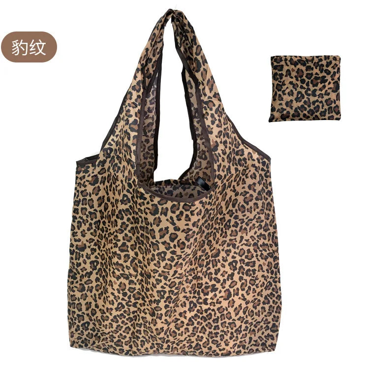 Large Foldable Reusable Shopping Tote Bag