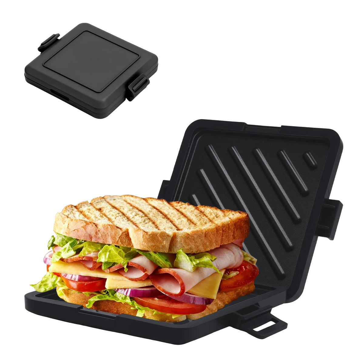Appareil à Sandwichs et Petit-Déjeuners Compact