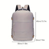 Mochila de Viaje con Capacidad Expandible