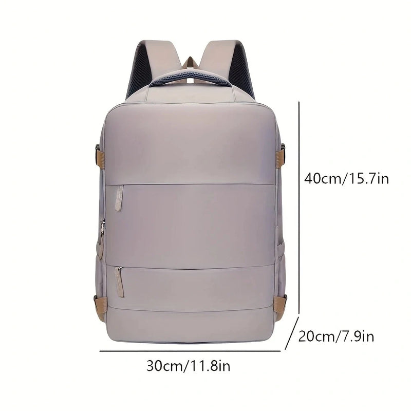 Mochila de Viaje con Capacidad Expandible