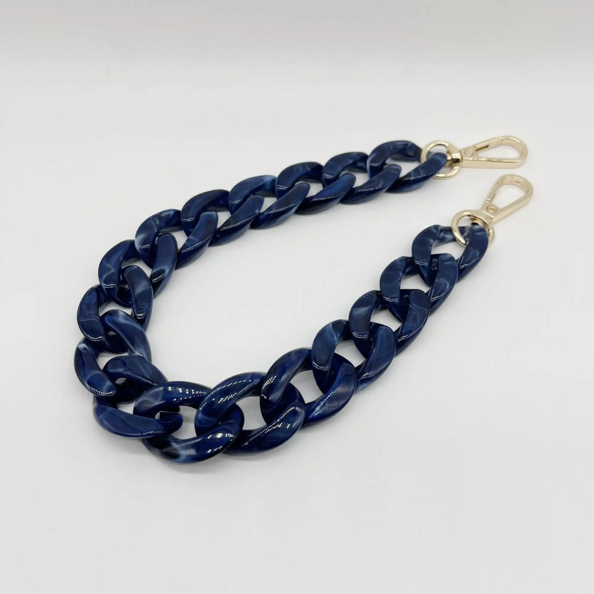 Vibrant Acrylic Bag Chain – Multicolor Shoulder & Phone Strap